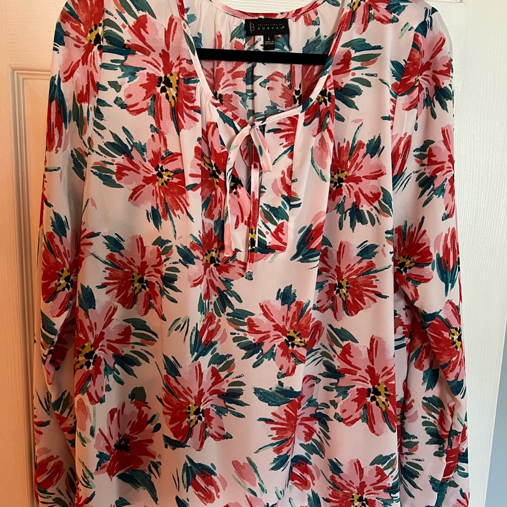 Floral Print Blouse